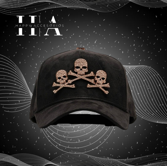 “Skull Rose Gold” Barbas
