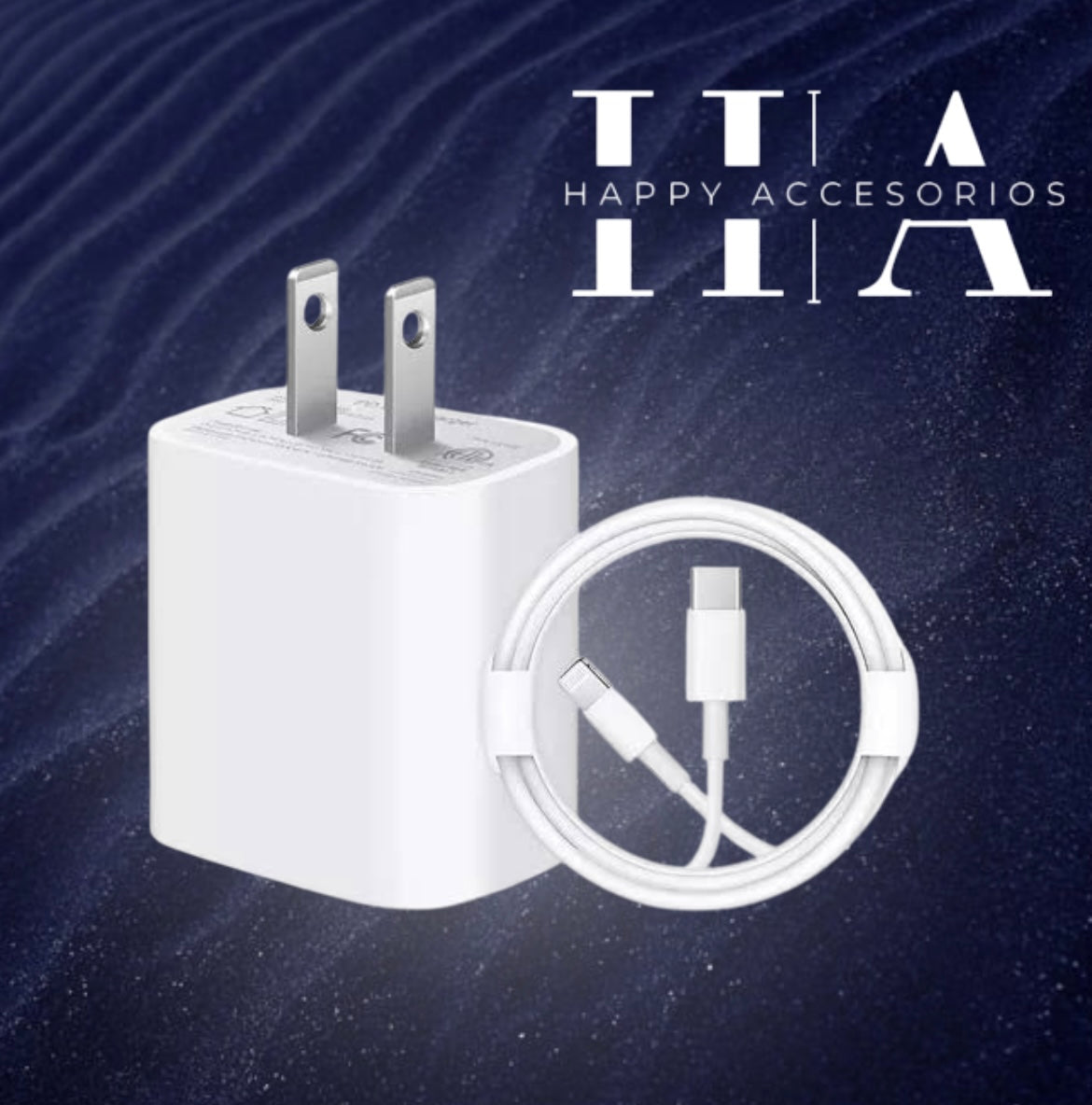 Cargador (Cubo y cable C a Light)
