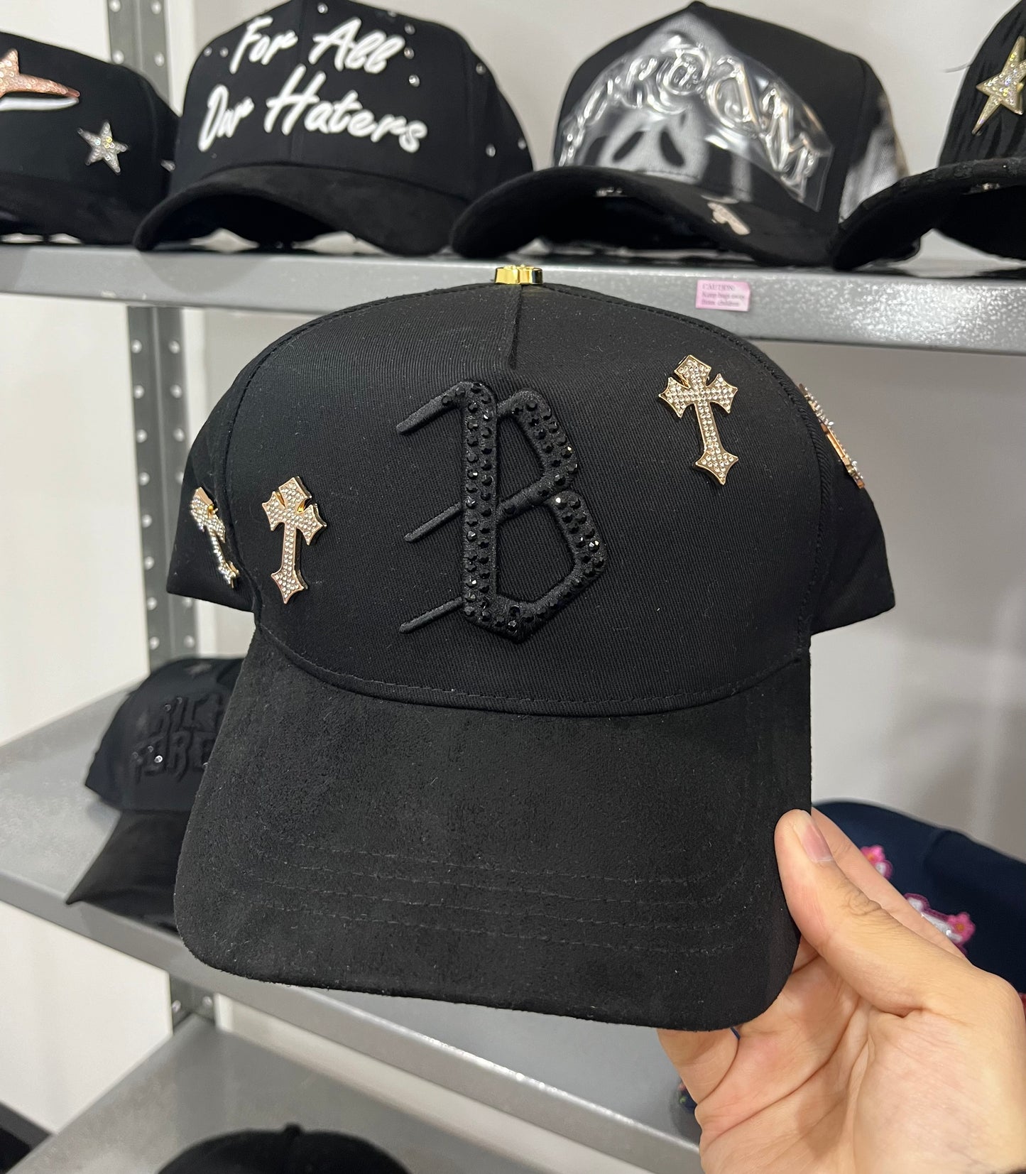 "B Chrome" Barbas Hats