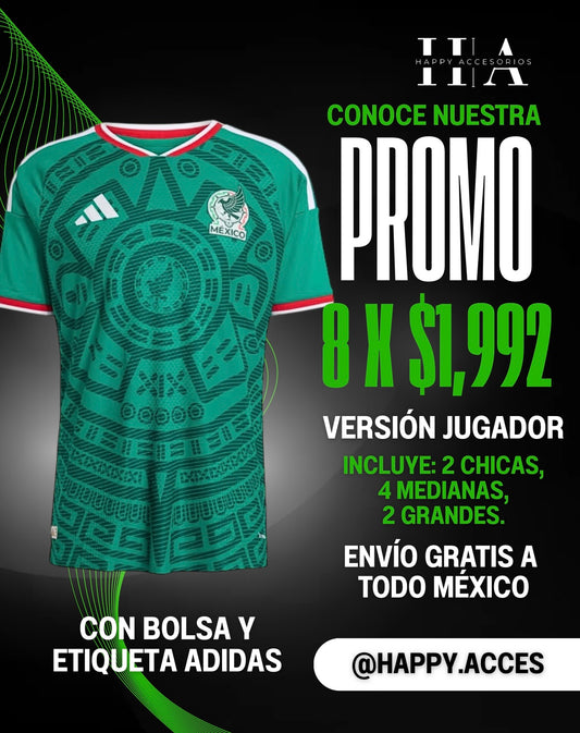 Paquete 8 Playeras